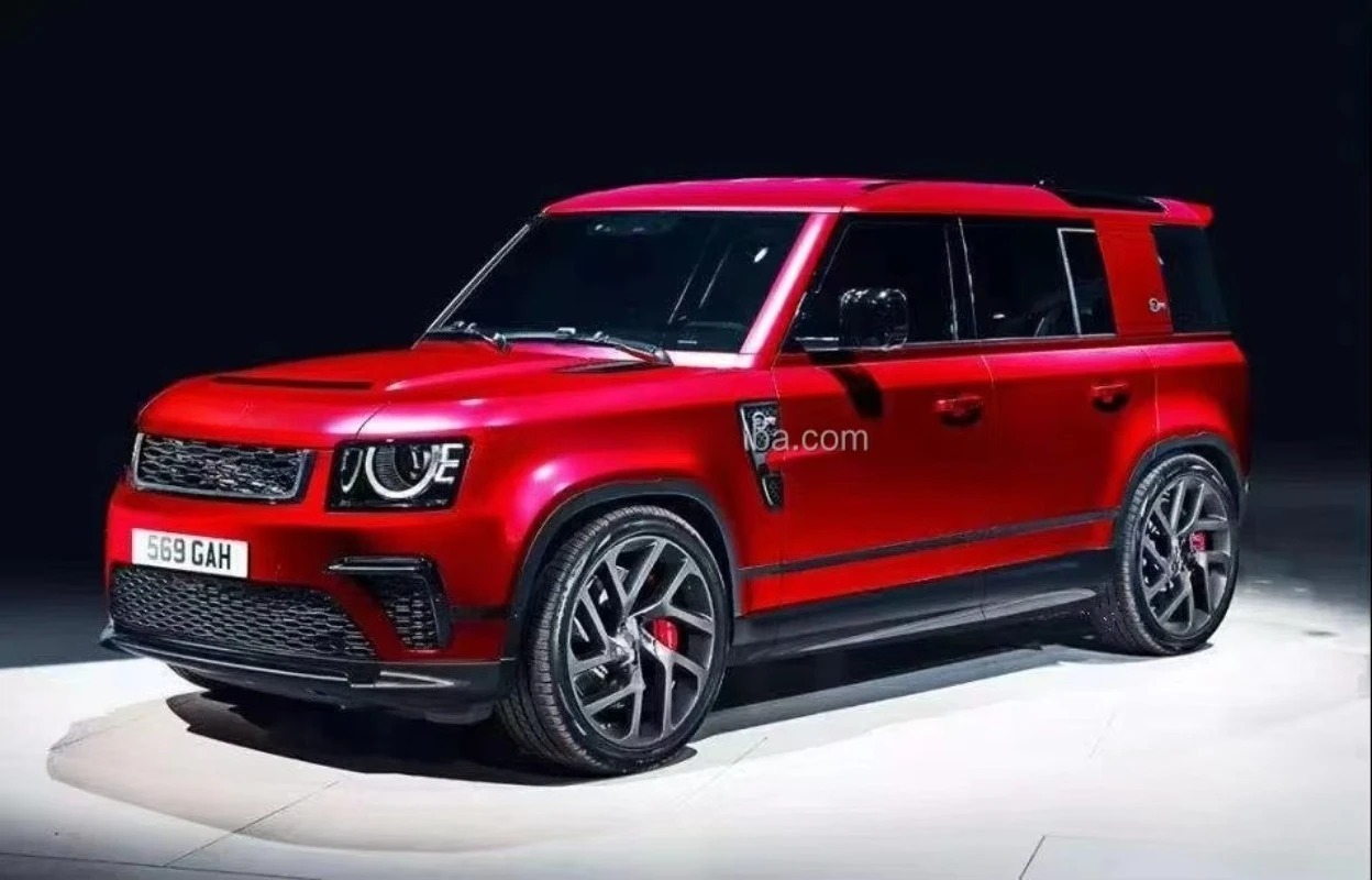 For  Defender 2020- Base Upgrade to SVR Version Front and Rear Bumper Completely Hood Fenders Body Kit